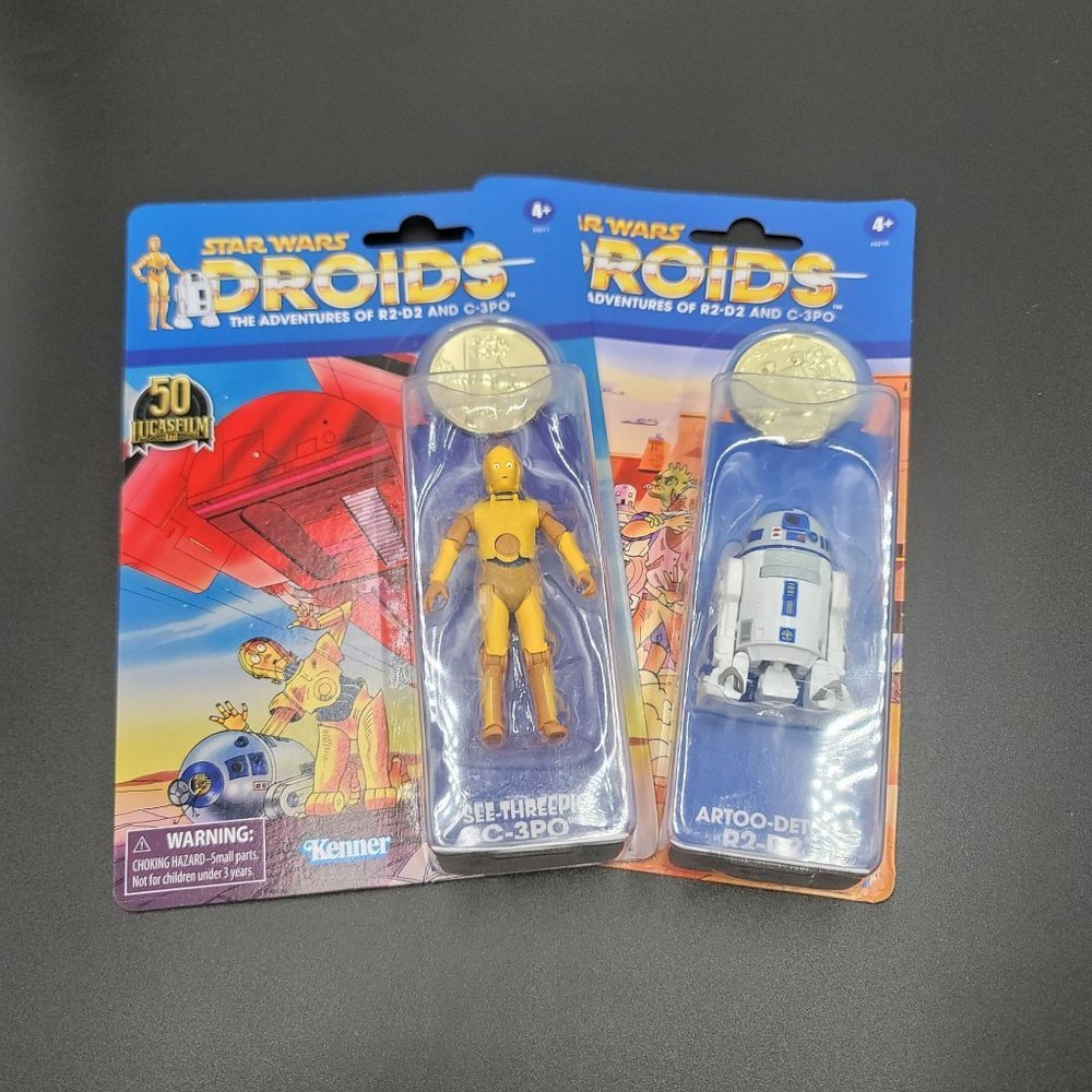 Star Wars Figurine C-3PO R2-D2 Lucasfilm 50th Anniversary Droids Action Figure